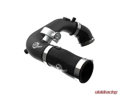 aFe Power BladeRunner 2-1/2" Aluminum Black Hot Charge Pipe Jeep Wrangler JL L4-2.0L t 2018-2023 - 46-20468-B