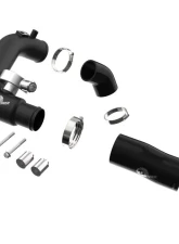 aFe Power BladeRunner 2-1/2" Aluminum Black Hot Charge Pipe Jeep Wrangler JL L4-2.0L t 2018-2023                                     - 46-20468-B - Image 3