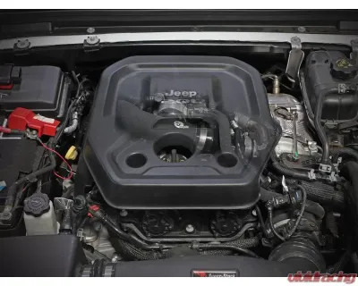aFe Power BladeRunner 2-1/2" Aluminum Black Hot Charge Pipe Jeep Wrangler JL L4-2.0L t 2018-2023 - 46-20468-B