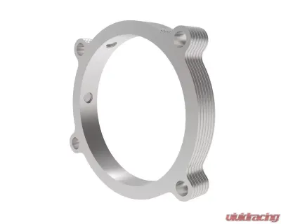 aFe Power Throttle Body Spacer Silver Bullet for Ram TRX V8 6.2L 2021-2024, CNC-Machined Aluminum - 46-32011