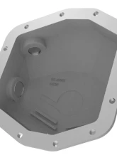 aFe Power Differential Cover Raw w/ Machined Fins Street Series Rear Ford Bronco L4-2.3L|V6-2.7L 2021-2023                                     - 46-71290A - Image 3