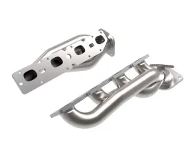 aFe Power 304 Stainless Twisted Steel Header RAM 2500|3500 V8-6.4L 2019-2021