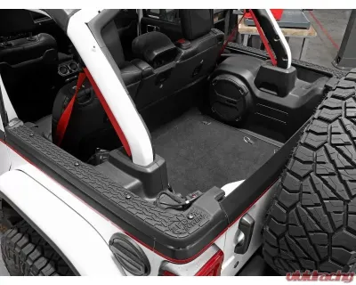 AFE Power Terra Guard Tub Rail Covers for Jeep Wrangler JL 2018-2022, 4-Door, UV Resistant - 79-25001
