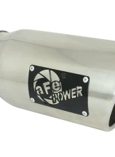 aFe Power Gemini XV 3" 304 Stainless Steel Catback Exhaust System with Cut-Out Polished Tips Ram 1500 DT V8-5.7L Hemi 2019-2024                                     - 49-32081-P - Image 4