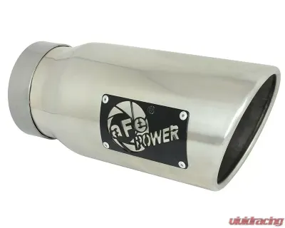 aFe Power Gemini XV 3" 304 Stainless Steel Catback Exhaust System with Cut-Out Polished Tips Ram 1500 DT V8-5.7L Hemi 2019-2024 - 49-32081-P