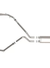 aFe Power Gemini XV 3" 304 Stainless Steel Catback Exhaust System with Cut-Out Polished Tips Ram 1500 DT V8-5.7L Hemi 2019-2024                                     - 49-32081-P - Image 6