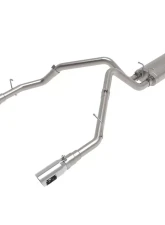 aFe Power Gemini XV 3" 304 Stainless Steel Catback Exhaust System with Cut-Out Polished Tips Ram 1500 DT V8-5.7L Hemi 2019-2024                                     - 49-32081-P - Image 9