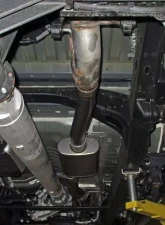 aFe Power Apollo GT Series 3" Stainless Steel Muffler Upgrade with Single Valve GM Silverado | Sierra 1500 V8-6.2L 2020-2024                                     - 49C44137 - Image 3
