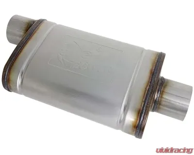 aFe Power Apollo GT Series 3" Stainless Steel Muffler Upgrade with Single Valve GM Silverado | Sierra 1500 V8-6.2L 2020-2024 - 49C44137