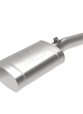 aFe Power Apollo GT Series 3" Stainless Steel Muffler Upgrade with Single Valve GM Silverado | Sierra 1500 V8-6.2L 2020-2024                                     - 49C44137 - Image 5