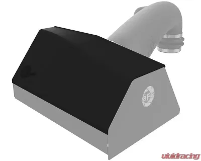 aFe Power Magnum Force Stage-2 Cold Air Intake Cover Black for 54-13020C, ABS Material - 54-13020C