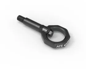 aFe Power Control Front Tow Hook Gray Toyota GR Supra A90 L4/L6 2020-2024