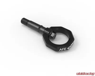 aFe Power Control Rear Tow Hook Black Toyota GR Supra A90 L4/L6 2020-2024 - 450-721002-B