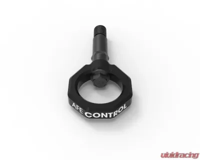 aFe Power Control Rear Tow Hook Black Toyota GR Supra A90 L4/L6 2020-2024 - 450-721002-B