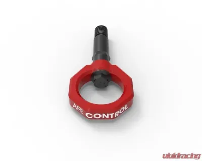 aFe Power Control Rear Tow Hook Red Toyota GR Supra A90 L4/L6 2020-2024 - 450-721002-R