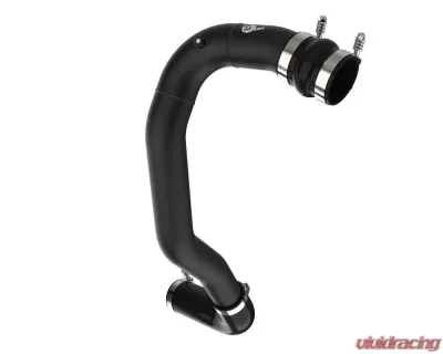 aFe Power Bladerunner 3" Black Aluminum Hot Charge Pipe Ford F-250 | F-350 V8 6.4L 2008-2010 - 46-20079-B