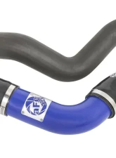 aFe Power Bladerunner Aluminum Hot and Cold Charge Pipe Kit (Blue) Ford Mustang EcoBoost L4 2.3L 2015-2022                                     - 46-20254-L - Image 4