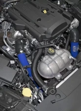 aFe Power Bladerunner 3" Aluminum Cold Charge Pipe (Blue) Ford Mustang EcoBoost L4 2.3L 2015-2023                                     - 46-20259-L - Image 6