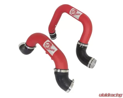 aFe Power Bladerunner Aluminum Hot and Cold Charge Pipe Kit (Red) Chevrolet Colorado | GMC Canyon 2016-2021 - 46-20264-R