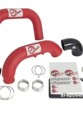 aFe Power Bladerunner Aluminum Hot and Cold Charge Pipe Kit (Red) Chevrolet Colorado | GMC Canyon 2016-2021                                     - 46-20264-R - Image 2