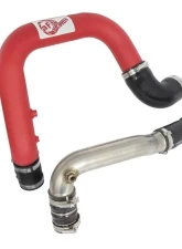 aFe Power Bladerunner Aluminum Hot and Cold Charge Pipe Kit (Red) Chevrolet Colorado | GMC Canyon 2016-2021                                     - 46-20264-R - Image 4