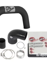 aFe Power Bladerunner 2.5" Aluminum Hot Charge Pipe (Black) Chevrolet Colorado | GMC Canyon 2016-2021                                     - 46-20268-B - Image 2