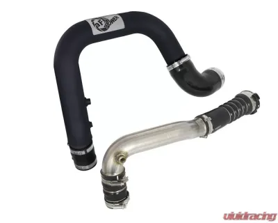 aFe Power Bladerunner 2.5" Aluminum Hot Charge Pipe (Black) Chevrolet Colorado | GMC Canyon 2016-2021 - 46-20268-B