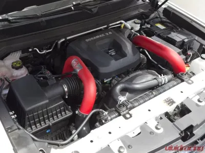 aFe Power Bladerunner 2.5" Aluminum Hot Charge Pipe (Red) Chevrolet Colorado | GMC Canyon 2016-2021 - 46-20268-R