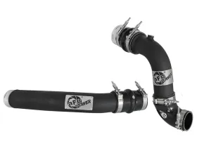 aFe Power Bladerunner Aluminum Hot and Cold Charge Pipe Kit (Black) Ford F-250 | F-350 Super Duty 2017-2021