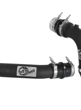 aFe Power Bladerunner Aluminum Hot and Cold Charge Pipe Kit (Black) Ford F-250 | F-350 Super Duty 2017-2021                                     - 46-20314-B - Image 9