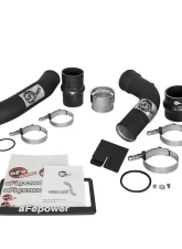 aFe Power Bladerunner Aluminum Hot and Cold Charge Pipe Kit (Black) Ford F-250 | F-350 Super Duty 2017-2021                                     - 46-20314-B - Image 8