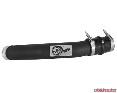 aFe Power Bladerunner 3" Aluminum Hot Charge Pipe (Black) Ford F-250 | F-350 Super Duty 2017-2021 - 46-20318-B