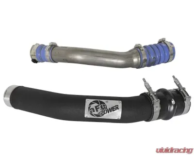 aFe Power Bladerunner 3" Aluminum Hot Charge Pipe (Black) Ford F-250 | F-350 Super Duty 2017-2021 - 46-20318-B