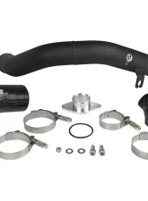 aFe Power Bladerunner 2.5" Aluminum Hot Charge Pipe (Black) Subaru WRX H4 2.0L 2015-2021                                     - 46-20378-B - Image 2