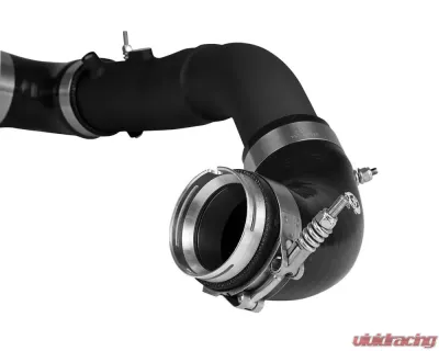 aFe Power Bladerunner 2.5" Aluminum Hot Charge Pipe (Black) Toyota GR Supra A90 L6 3.0L 2020-2024 - 46-20398-B