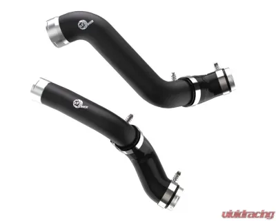 aFe Power Bladerunner Aluminum Hot and Cold Charge Pipe Kit Chevrolet Silverado | GMC Sierra 1500 2019-2021 - 46-20424-B