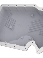 aFe Power Street Series Raw Engine Oil Pan w/ Machined Fins (w/out Oil Level Sensor) Audi | Volkswagen 2005-2021                                     - 46-71240A - Image 3