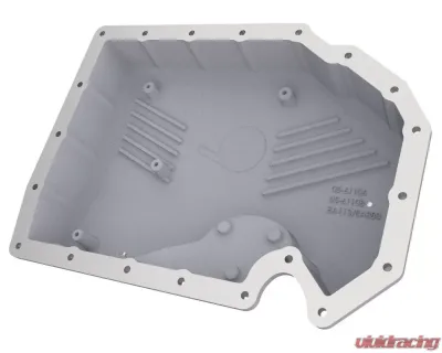 aFe Power Street Series Raw Engine Oil Pan w/ Machined Fins (w/out Oil Level Sensor) Audi | Volkswagen 2005-2021 - 46-71240A