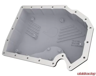 aFe Power Pro Series Black Engine Oil Pan w/ Machined Fins (w/out Oil Level Sensor) Audi | Volkswagen 2005-2021 - 46-71240B