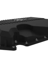 aFe Power Pro Series Black Engine Oil Pan w/ Machined Fins (w/out Oil Level Sensor) Audi | Volkswagen 2005-2021                                     - 46-71240B - Image 5