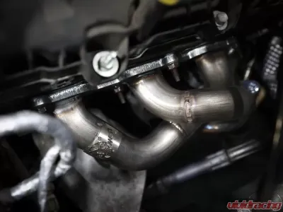 AFE Power Twisted Steel 409 Stainless Shorty Header for Ford Mustang V6 3.7L 2011-2022 - 48-43031