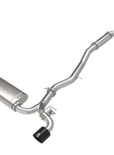 Takeda Takeda 2-1/2" to 3" 304 Stainless Steel Catback Exhaust System with Black Tips Toyota GR Supra A90 L4-2.0L t 2021-2024                                     - 49-36050-B - Image 7