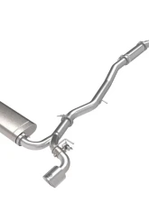 Takeda Takeda 2-1/2" to 3" 304 Stainless Steel Catback Exhaust System with Polished Tips Toyota GR Supra A90 L4-2.0L t 2021-2024                                     - 49-36050-P - Image 7