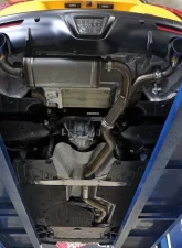 Takeda Takeda 2-1/2" to 3" 304 Stainless Steel Catback Exhaust System with Polished Tips Toyota GR Supra A90 L4-2.0L t 2021-2024                                     - 49-36050-P - Image 4