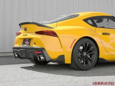 Takeda Takeda 2-1/2" to 3" 304 Stainless Steel Catback Exhaust System with Polished Tips Toyota GR Supra A90 L4-2.0L t 2021-2024 - 49-36050-P