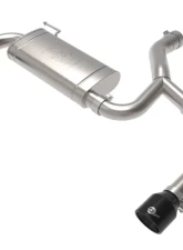 aFe Power Mach Force-XP 3" - 2.5" 304 Stainless Axle-Back Exhaust System w/ Black Tips BMW F48 X1 B48 L4 2.0L 2015-2021                                     - 49-36349-B - Image 6