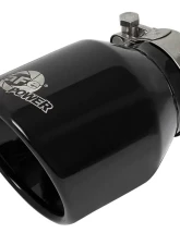 aFe Power Mach Force-XP 3" - 2.5" 304 Stainless Axle-Back Exhaust System w/ Black Tips BMW F48 X1 B48 L4 2.0L 2015-2021                                     - 49-36349-B - Image 3