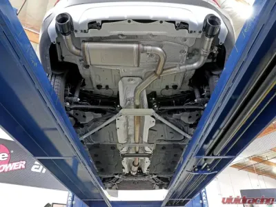 aFe Power Mach Force-XP 3" - 2.5" 304 Stainless Axle-Back Exhaust System w/ Black Tips BMW F48 X1 B48 L4 2.0L 2015-2021 - 49-36349-B