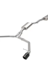aFe Power Mach Force XP 3" - 2.5" 304 Stainless Catback Exhaust System w/ Carbon Fiber Tips Audi A4 Allroad L4 2.0L 2013-2016                                     - 49-36438-C - Image 5