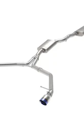 aFe Power Mach Force XP 3" - 2.5" 304 Stainless Catback Exhaust System w/ Blue Flame Tips Audi A4 Allroad L4 2.0L 2013-2016                                     - 49-36438-L - Image 6